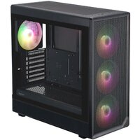 Корпус 1stPlayer AU8 ARGB AU8-BK-4FE7-14 (черный) - Превью изображения №2 — Интернет-магазин Time-Shop