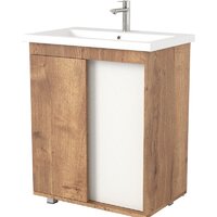 Дабер Тумба с умывальником 013 Cersanit Como 70 Т13.7C.0.21 (дуб галифакс/белый)