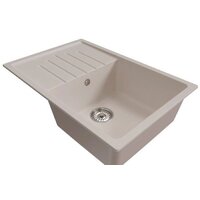 Кухонная мойка Mixline ML-GM19 551986 (белый) - Превью изображения №2 — Интернет-магазин Time-Shop