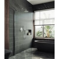 Душевая стенка MaybahGlass 195x79 MGD-700-5у (сатин стекло/хром матовый) - Превью изображения №4 — Интернет-магазин Time-Shop