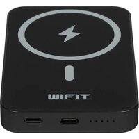 Внешний аккумулятор Wifit Wimag Magnetic Wireless Powerbank 5000mAh (черный) - Превью изображения №6 — Интернет-магазин Time-Shop