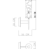 Бра Divinare Sham 4505/17 AP-1 - Превью изображения №4 — Интернет-магазин Time-Shop
