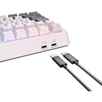 Клавиатура Royal Kludge RK-H81 RGB White Night (RK Blue) - Превью изображения №5 — Интернет-магазин Time-Shop