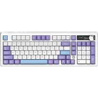 Клавиатура Ajazz AK980 V2 (фиолетовый/белый/синий, Ajazz Gift) - Превью изображения №2 — Интернет-магазин Time-Shop