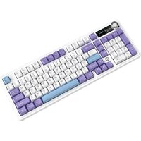 Клавиатура Ajazz AK980 V2 (фиолетовый/белый/синий, Ajazz Gift) - Превью изображения №5 — Интернет-магазин Time-Shop