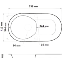 Кухонная мойка БелЭворс Rondo (блэк) - Превью изображения №2 — Интернет-магазин Time-Shop