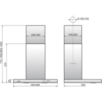 Кухонная вытяжка Elikor Квадра 90Н-650-К3Д (нержавеющая сталь) (940708) - Превью изображения №5 — Интернет-магазин Time-Shop