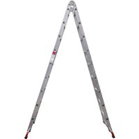 Лестница-трансформер Новая высота NV 331 шарнирная 2x9 ступеней - Превью изображения №5 — Интернет-магазин Time-Shop