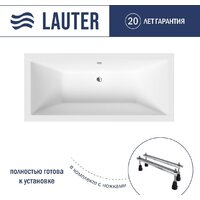 Ванна Lauter Oasis 190х90 21203090 (с ножками) - Превью изображения №2 — Интернет-магазин Time-Shop