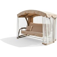 Садовые качели Sundays Garden Инфинити с1761 (бежевый) - Превью изображения №2 — Интернет-магазин Time-Shop