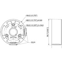 Крепление для камер видеонаблюдения Dahua DH-PFA13A-E - Превью изображения №9 — Интернет-магазин Time-Shop