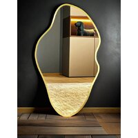 EMZE 45x77 LED.UV.NF.45.77.AUR.SW.4K (золото с УФ-окантовкой и подсветкой)