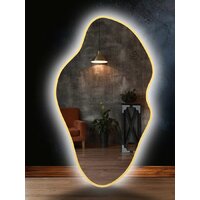 Зеркало с подсветкой  EMZE 45x77 LED.UV.NF.45.77.AUR.SW.4K (золото с УФ-окантовкой и подсветкой) - Превью изображения №10 — Интернет-магазин Time-Shop