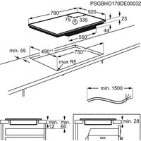 Варочная панель AEG IAE84881FB - Превью изображения №4 — Интернет-магазин Time-Shop