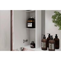  Volna Шкаф с зеркалом Adel 70 L (белый) - Превью изображения №3 — Интернет-магазин Time-Shop