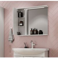  Volna Шкаф с зеркалом Adel 70 L (белый) - Превью изображения №15 — Интернет-магазин Time-Shop