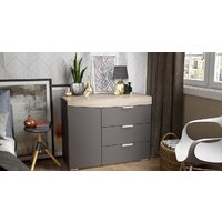 Трия Тип 1 (дуб сонома/графит серый)