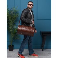 Дорожная сумка Carlo Gattini Premium Faenza 4033-02 (коричневый) - Превью изображения №13 — Интернет-магазин Time-Shop