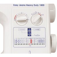 Электромеханическая швейная машина Janome Easy Jeans Heavy Duty 1800 - Превью изображения №2 — Интернет-магазин Time-Shop