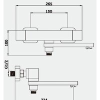 Смеситель Vieir V393533-S - Превью изображения №2 — Интернет-магазин Time-Shop