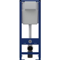 Унитаз подвесной Berges Wasserhaus Tornas Rimless + Atom 410 АТ-043331 (с кнопкой Atom белый) - Превью изображения №6 — Интернет-магазин Time-Shop