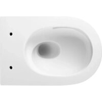 Унитаз подвесной Berges Wasserhaus Tornas Rimless + Atom 410 АТ-043331 (с кнопкой Atom белый) - Превью изображения №4 — Интернет-магазин Time-Shop