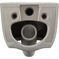 Унитаз подвесной Berges Wasserhaus Tornas Rimless + Atom 410 АТ-043331 (с кнопкой Atom белый) - Превью изображения №5 — Интернет-магазин Time-Shop