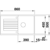 Кухонная мойка Blanco Zia 5 S (кофе) [520519] - Превью изображения №2 — Интернет-магазин Time-Shop