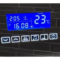  Пекам Зеркало Greta 80x90 greta-80x90MP (с подсветкой, с многофункциональной панелью, подогрев) - Превью изображения №8 — Интернет-магазин Time-Shop