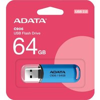 USB Flash ADATA C906 64GB (синий) - Превью изображения №3 — Интернет-магазин Time-Shop