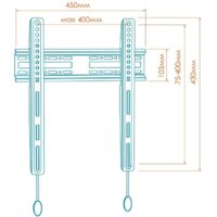 Кронштейн для телевизора Onkron FM2 - Превью изображения №6 — Интернет-магазин Time-Shop
