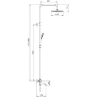 Душевая система  Gappo G2490-6 - Превью изображения №13 — Интернет-магазин Time-Shop