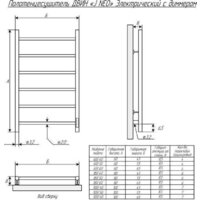 Полотенцесушитель Двин J neo 60/40 (черный матовый) - Превью изображения №6 — Интернет-магазин Time-Shop