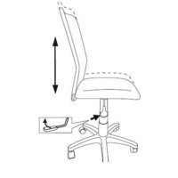 Компьютерное кресло Бюрократ KD-9/WH/TW-18 (салатовый) - Превью изображения №6 — Интернет-магазин Time-Shop