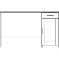 Стол Mio Tesoro Кастор 116x65 2.03.06.030.1 (белый) - Превью изображения №8 — Интернет-магазин Time-Shop