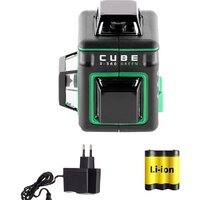 Лазерный нивелир ADA Instruments Cube 3-360 Green Basic Edition А00560 - Превью изображения №10 — Интернет-магазин Time-Shop