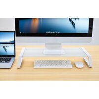 Подставка CACTUS CS-MR-ALGL (прозрачный/белый) - Превью изображения №6 — Интернет-магазин Time-Shop