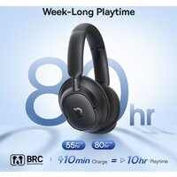 Наушники Baseus Bass BH1 NC (черный) - Превью изображения №4 — Интернет-магазин Time-Shop