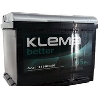 Автомобильный аккумулятор Klema Better 6СТ-65А(0) (65 А·ч) - Превью изображения №3 — Интернет-магазин Time-Shop
