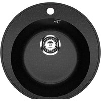 Кухонная мойка Practik PR-M 475-004 (черный оникс) - Превью изображения №1 — Интернет-магазин Time-Shop