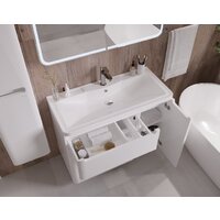  Grossman Тумба под умывальник Адель 90 см напольная (белый) - Превью изображения №2 — Интернет-магазин Time-Shop