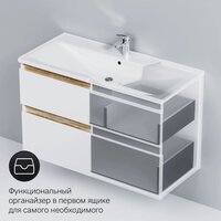  AM.PM Тумба под умывальник X-Joy M85A-FHX1002-WC1002WG - Превью изображения №5 — Интернет-магазин Time-Shop