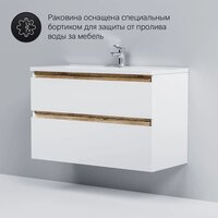  AM.PM Тумба под умывальник X-Joy M85A-FHX1002-WC1002WG - Превью изображения №6 — Интернет-магазин Time-Shop
