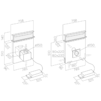 Кухонная вытяжка Elica Pandora IX/F/90 [PRF0120980] - Превью изображения №5 — Интернет-магазин Time-Shop