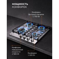 Варочная панель Millen MGH 452 IX - Превью изображения №2 — Интернет-магазин Time-Shop