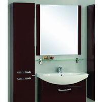  Акватон Ария 80 Тумба коричневая (1.A141.7.01A.A43.0) - Превью изображения №2 — Интернет-магазин Time-Shop