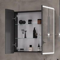  EQUIL Шкаф с зеркалом для ванной Eltoro LED 80 - Превью изображения №6 — Интернет-магазин Time-Shop