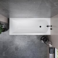 Ванна Lauter Amelia 180 21204080 (с ножками и сифоном 21Y11030 хром) - Превью изображения №20 — Интернет-магазин Time-Shop