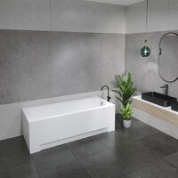 Ванна Lauter Amelia 180 21204080 (с ножками и сифоном 21Y11030 хром) - Превью изображения №13 — Интернет-магазин Time-Shop