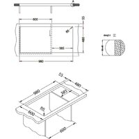 Кухонная мойка Alveus Cadit 50 1140597 - Превью изображения №3 — Интернет-магазин Time-Shop